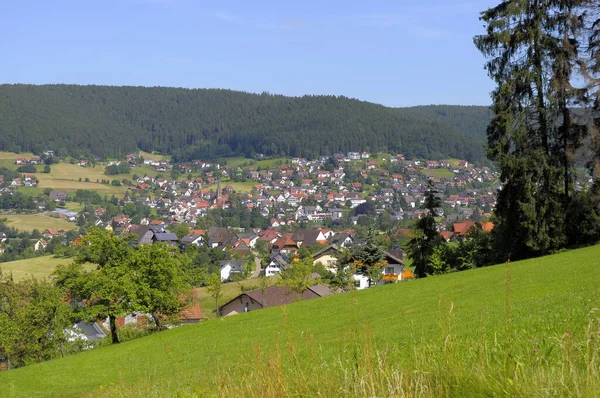 Freudenstadt Fekete Erdő Baden Wurttemberg Németország Fekete Erdő Közelében Baiersbronn — Stock Fotó