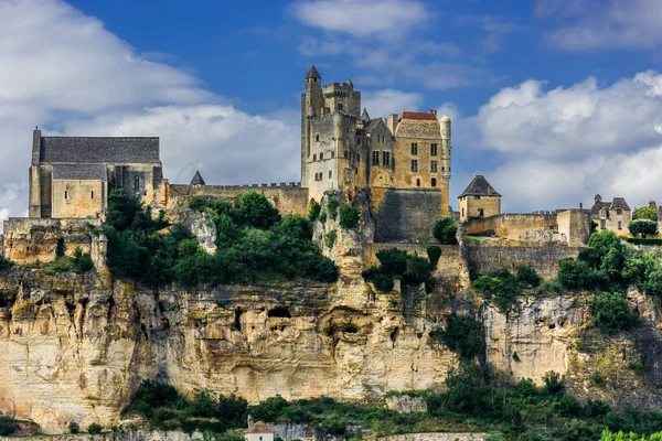 Chateau Beynac Castle Dordogne Perigord Francia — Foto de Stock