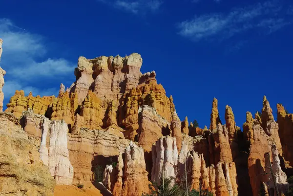 Bryce Canyon Formação Rochosa Marco Arenito — Fotografia de Stock