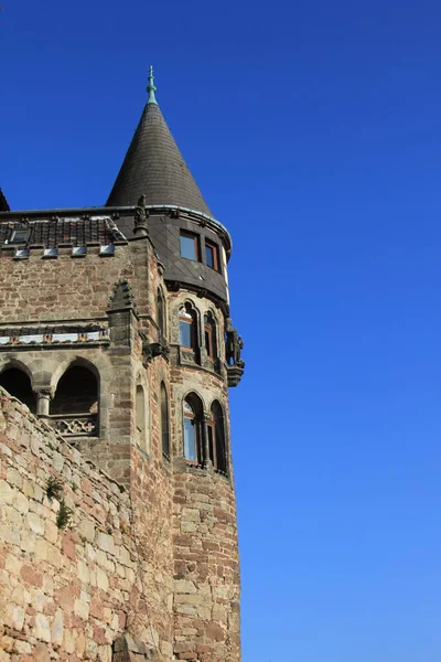 Vista Panorámica Los Detalles Arquitectura Medieval — Foto de Stock