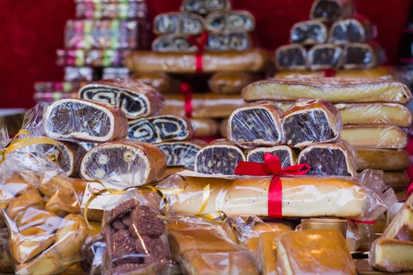 Doces Mercado Natal — Fotografia de Stock