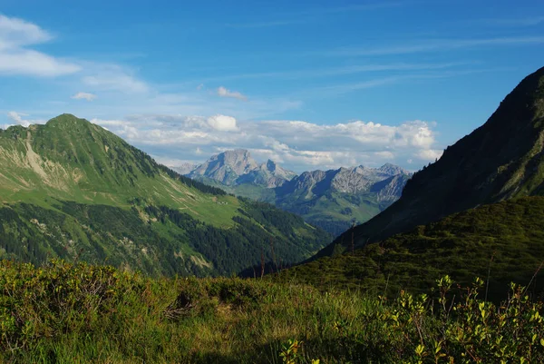 Paisaje Cerca Furkajoch Austria — Foto de Stock