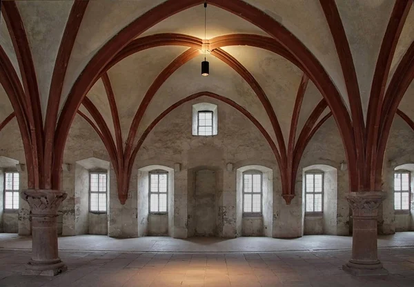 Kloster Eberbach Mönchswohnheim — Stockfoto