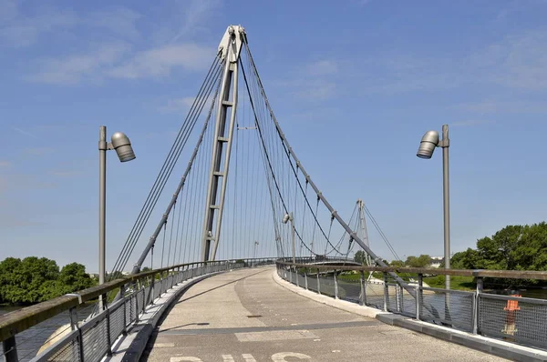 Vista Panorámica Arquitectura Estructura Del Puente — Foto de Stock