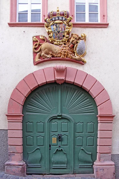 Weinheim Ist Eine Stadt Mit Rund 000 Einwohnern Nordwesten Baden — Stockfoto