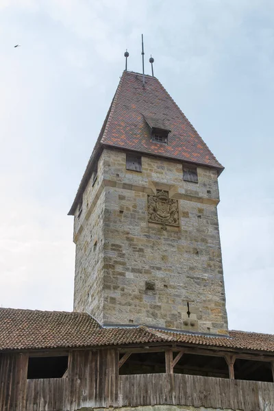 Malerischer Blick Auf Majestätische Mittelalterliche Architektur — Stockfoto