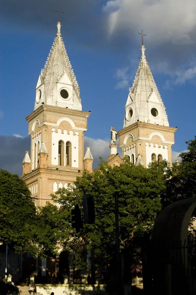 Alte Kolonialkirche Ecuador — Stockfoto