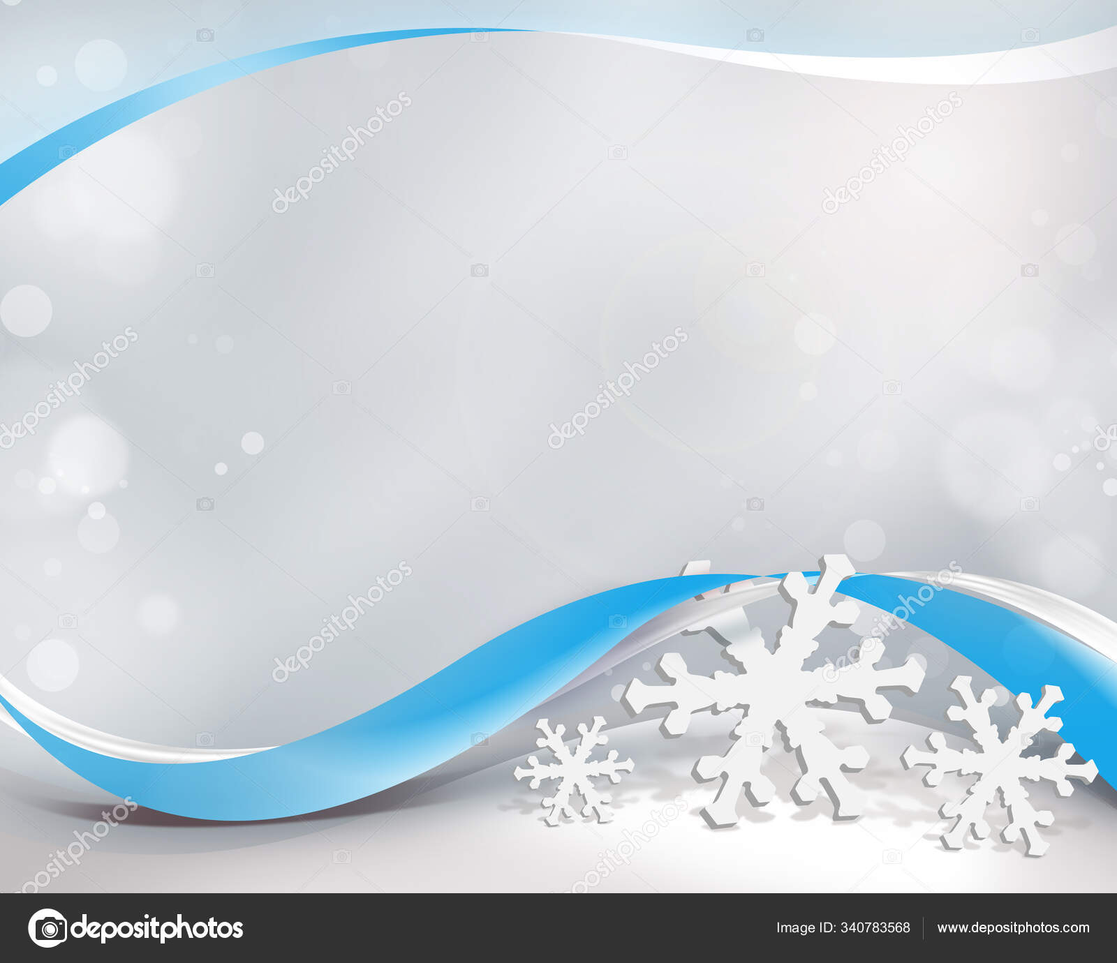 Fondo Invernal Con Copos Nieve — Foto de stock #340783568 ©  PantherMediaSeller, image size:1600x1380