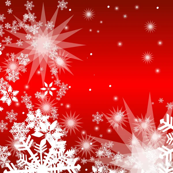 Los Copos Nieve Fondo Navidad Año Nuevo —  Fotos de Stock