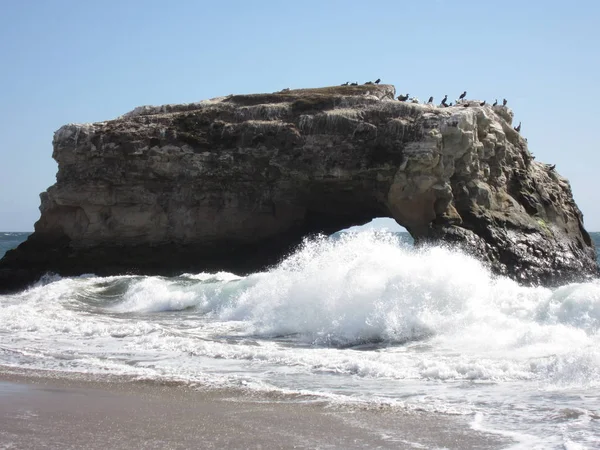 Natural Bridge Santa Cruz — Stock Photo, Image