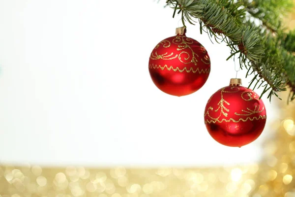 Vista Panorâmica Das Férias Natal — Fotografia de Stock