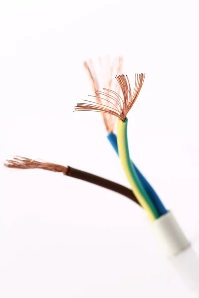 Cabo Conexão Eletricidade Conectar — Fotografia de Stock