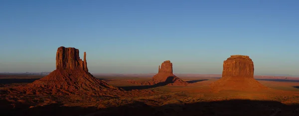 Pôr Sol Monument Valley — Fotografia de Stock