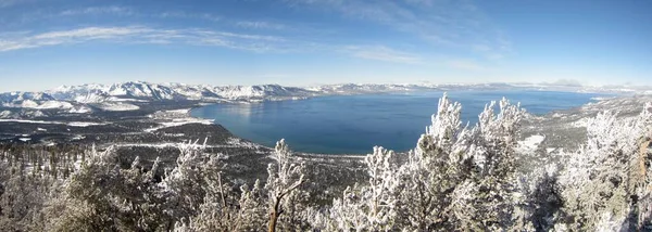 Panorama Lake Tahoe Καλιφόρνια — Φωτογραφία Αρχείου