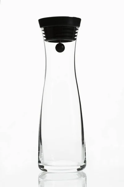 Empty Glass Bottle Isolated White Background — Stock Photo, Image