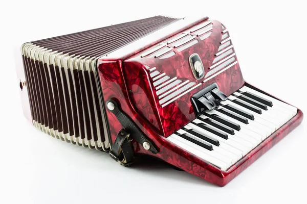 Accordeon Muziekinstrument Volksmuziek — Stockfoto