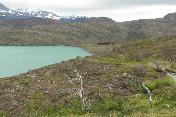 Trek Torres Del Paine Park — Stockfoto