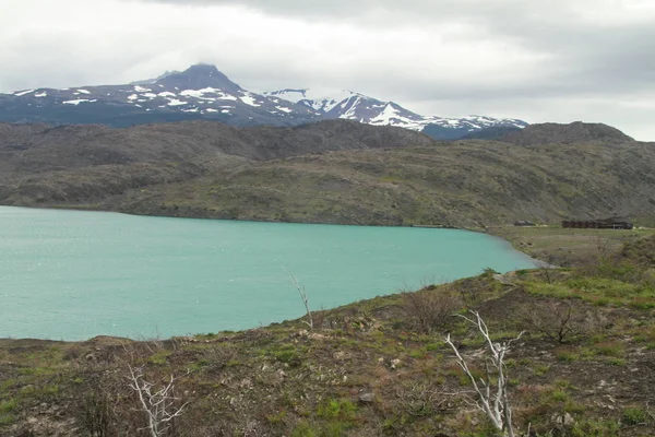 Wtrek Torres Del Paine Park — 스톡 사진