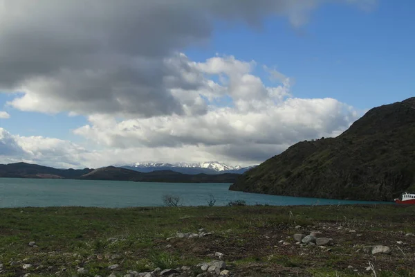 Trek Torres Del Paine Park — Stock fotografie