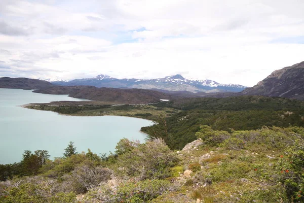 Trek Torres Del Paine Park — Stockfoto