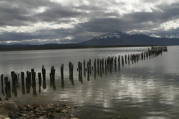 Puerto Natales Patagônia Chilepuerto — Fotografia de Stock