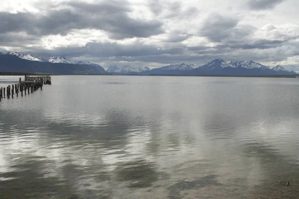 Puerto Natales Patagonia Chilepuerto Megye — Stock Fotó