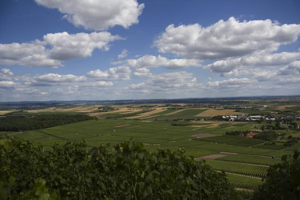 Aussichtsreicher Blick Auf Die Landwirtschaft Auf Dem Land — Stockfoto