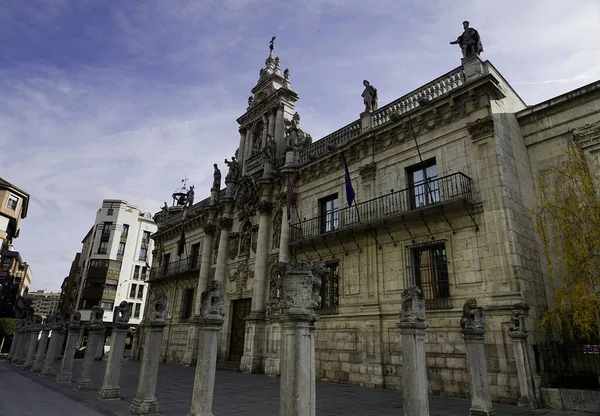 Ancienne Façade Extérieure Université Valladolid Espagne — Photo