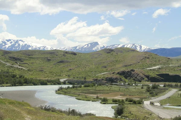 Torres Del Paine Parkı Nda Trek — Stok fotoğraf