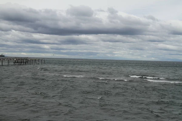 Punta Arenas Şili Okyanus Suyu — Stok fotoğraf