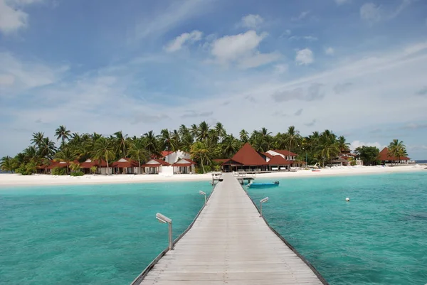 Isla Ensueño Las Maldivas — Foto de Stock