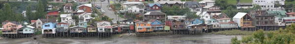 Castro Auf Chiloe Island Chile — Stockfoto