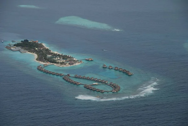 モルディブ島の空気Aufnahmer — ストック写真