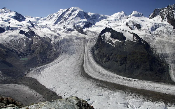 Zermatt Matterhorn Gornergrat Monte Rosa — Stock fotografie