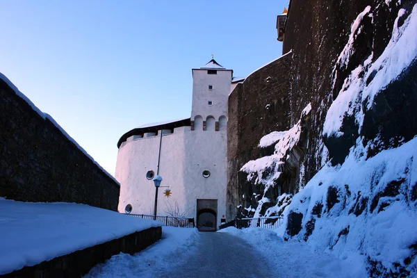 Fortaleza Hohensalzburg Salzburgo Áustria — Fotografia de Stock