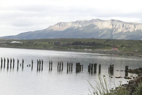 Puerto Natales Patagônia Chilepuerto — Fotografia de Stock