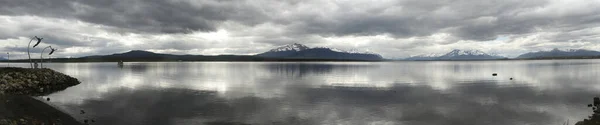 Puerto Natales Patagonia Chilepuerto Megye — Stock Fotó