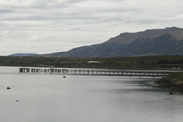 Puerto Natales Patagonie Chilepuerto — Stock fotografie