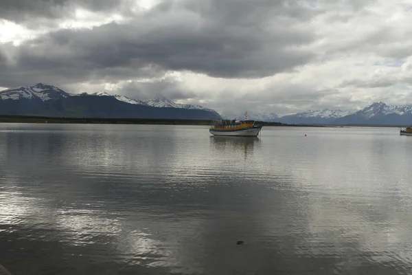 Puerto Natales Patagonie Chilepuerto — Stock fotografie