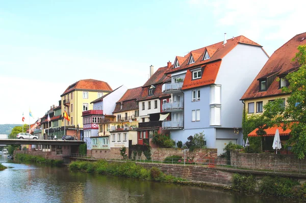 Erano Case Theim Sulla Strada Del Tauber — Foto Stock