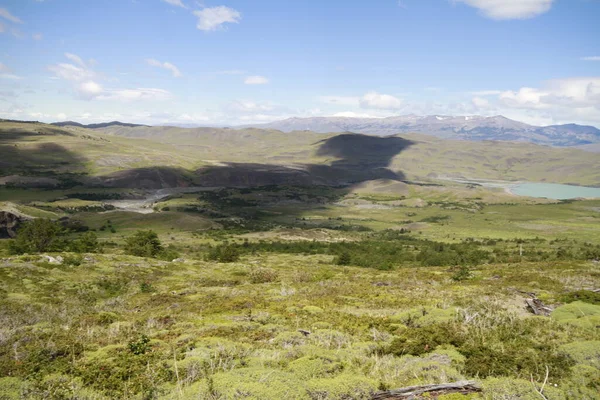 Trek Sul Parco Torres Del Paine — Foto Stock