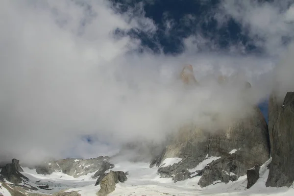 Trek Torres Del Paine Park — Stockfoto