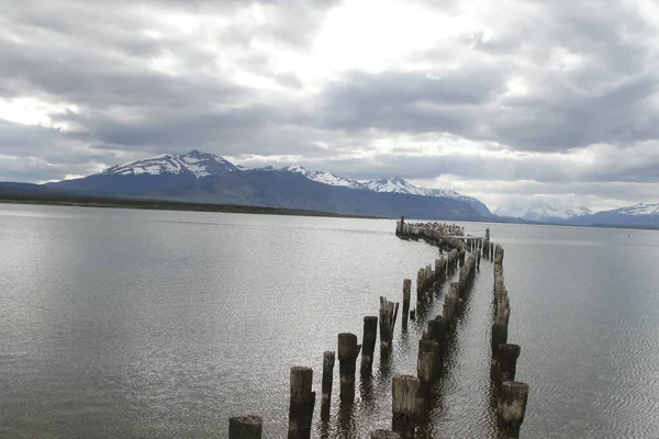 Puerto Natales Patagonia Chileport —  Fotos de Stock