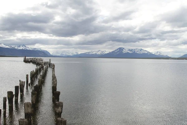 Puerto Natales Patagonie Chilepuerto — Stock fotografie