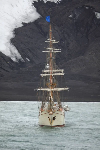 Velero Antártica Vacaciones Aventura — Foto de Stock