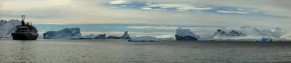 Glaciärlagunen Isberg Naturligt Underverk — Stockfoto