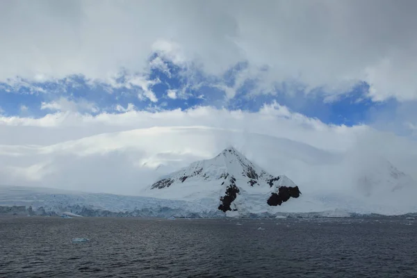 Ghiacciaio Antartico Polo Nord — Foto Stock