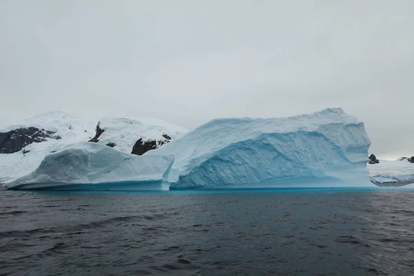 Ghiacciaio Antartico Polo Nord — Foto Stock