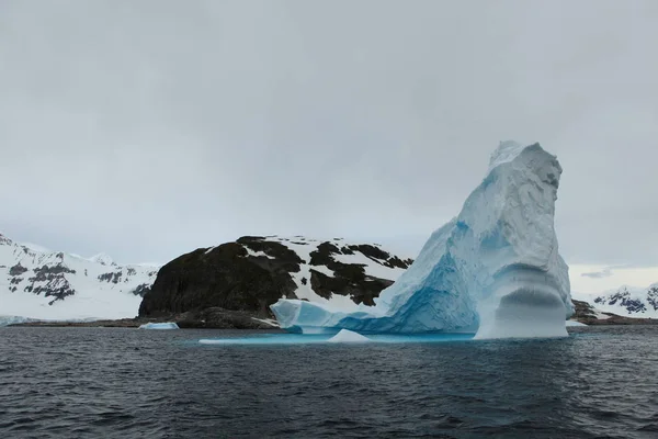 Glaciar Antártico Polo Norte — Foto de Stock