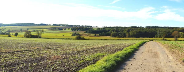 Krásný Výhled Krajinu Přírody — Stock fotografie